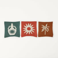 Dallas Artefact Bamboo Knitted Washcloths Pack of 3
