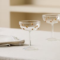 Spot Caramel Cocktail Glass Pack of 2