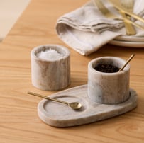 Marmo Toronto Marble Salt & Pepper Bowl Set of 3