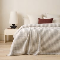 Migsa Natural & Black Blanket