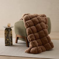 Marshmallow Mocha Throw