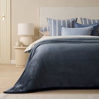 Bluestone Sherpa Blanket