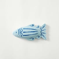 Fish Clear Water Cotton Mache Wall Décor