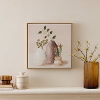 Lifestyle Natives Vases Square Canvas