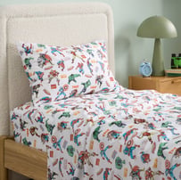 Marvel Comics White Sheet Set