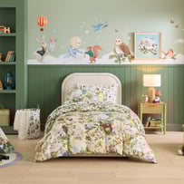 Fleur Harris Faraway Tree Sage Quilt Cover Set