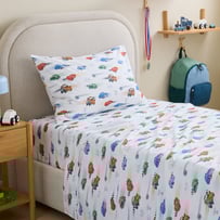 Disney Pixar Cars White Motorhead Sheet Set