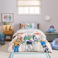 Disney Pixar Toy Story Kindness Club Natural Quilt Cover Set
