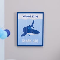 Welcome To The Shark Side Wall Art