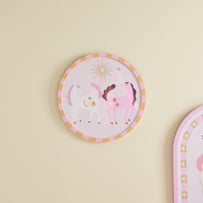 Starla Unicorn Round Wall Art