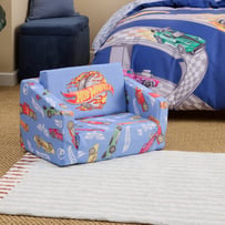 Mattel Hot Wheels Blue Flip Out Sofa