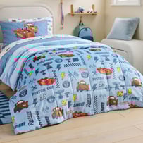 Disney Pixar Cars Blue Super Cuddly Blanket