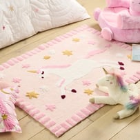 Starla Unicorn Pink Rug