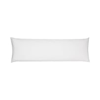 Fresh Cotton Percale White Body Pillowcase