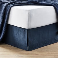 Vintage Washed Old Navy Linen Valance