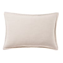 Belgian Vintage Washed Linen Long Cushion Linen