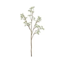 Botanical Silver Green Berries Stem
