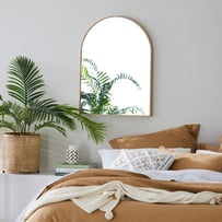 Horizon Oak Arch Mirror