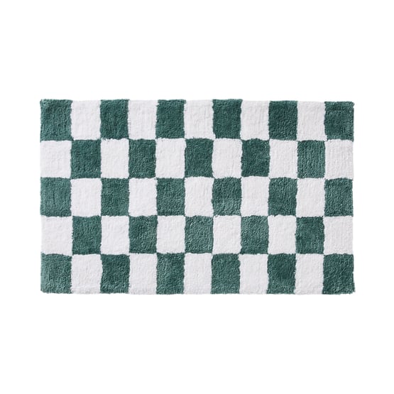 Boston Check Seagrass Bath Mat
