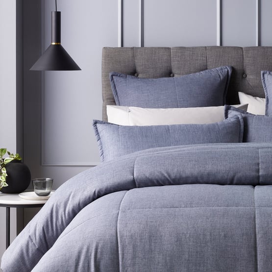 Maynard Blue Comforter Set