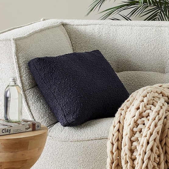 Greenwich Boucle Navy Cushion