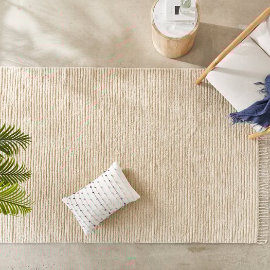 Bosko Almond Wool Rug