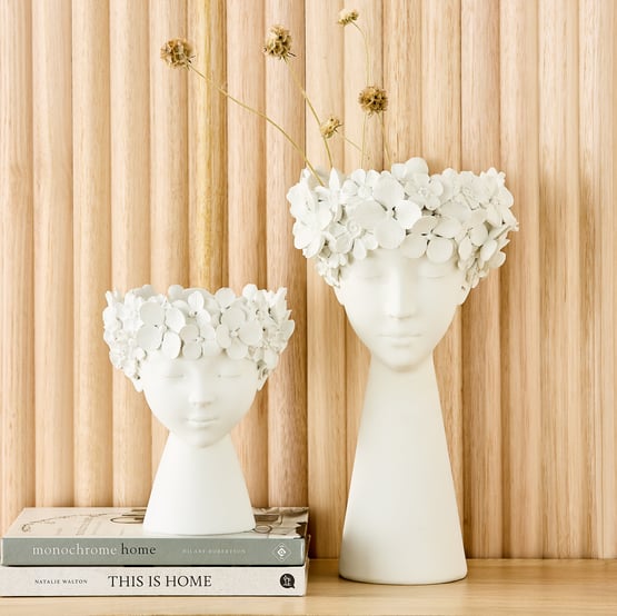 Adele White Pot