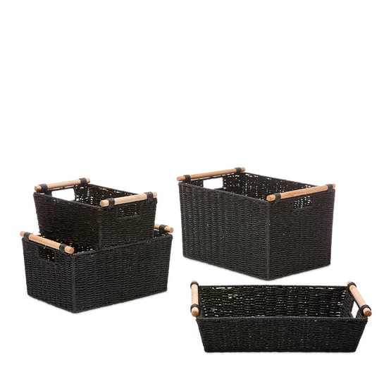 Kendrick Black Baskets