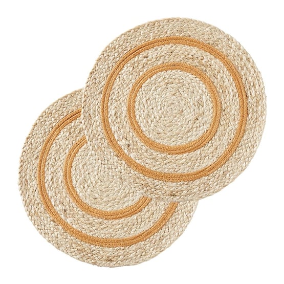 Tulum Natural & Desert Pack of 2 Placemats