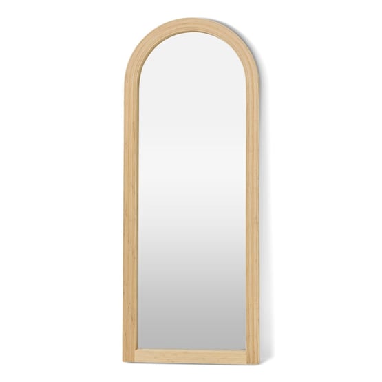 Corfu Natural Floor Arch Mirror