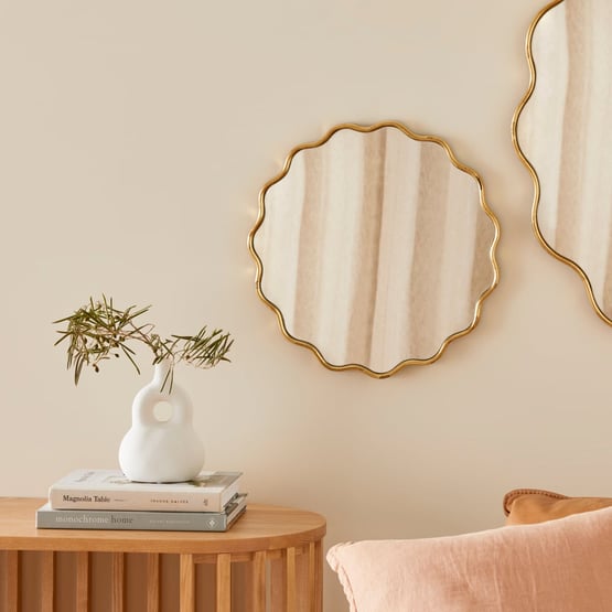Ophelia Gold Mirror