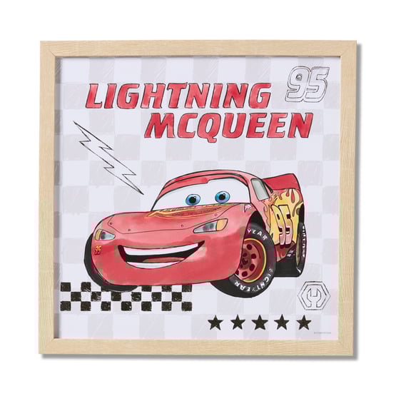 Disney Pixar Cars Lightning McQueen Wall Art