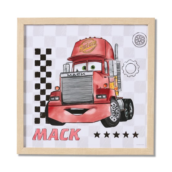 Disney Pixar Cars Mack Wall Art