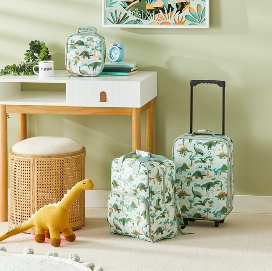On The Go Dino Safari Green Bags