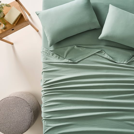 Microplush Sage Sheet Set