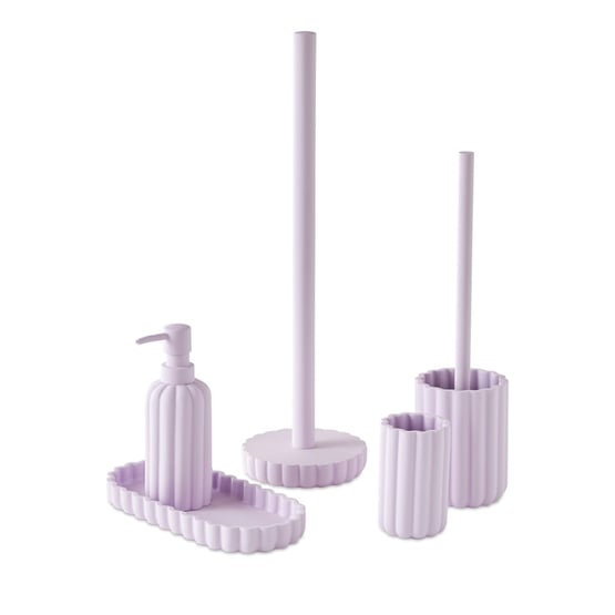 Delphine Lilac Bathroom Accessories