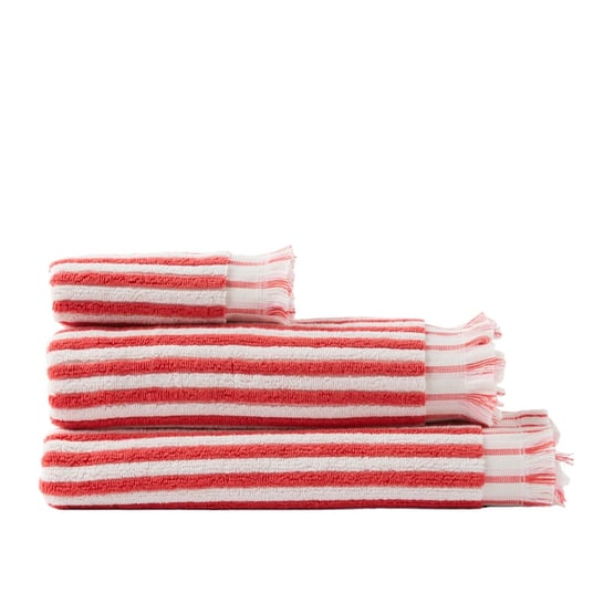 European Sophia Strawberry & Candy Pink Turkish Cotton Reversible Towel Range