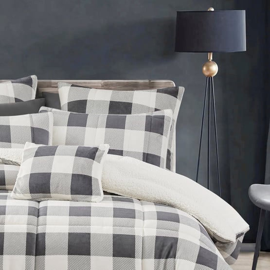 Naya Grey Comforter Set Separates