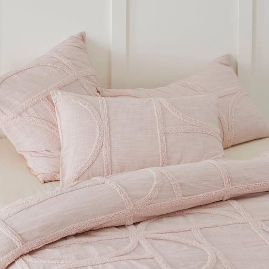 Morrison Ash Violet Tufted Pillowcases