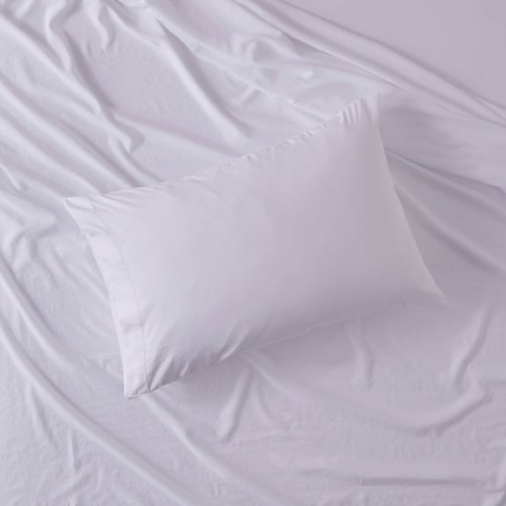 Microplush White Sheet Set