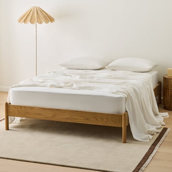 Timber Oak Bed Base