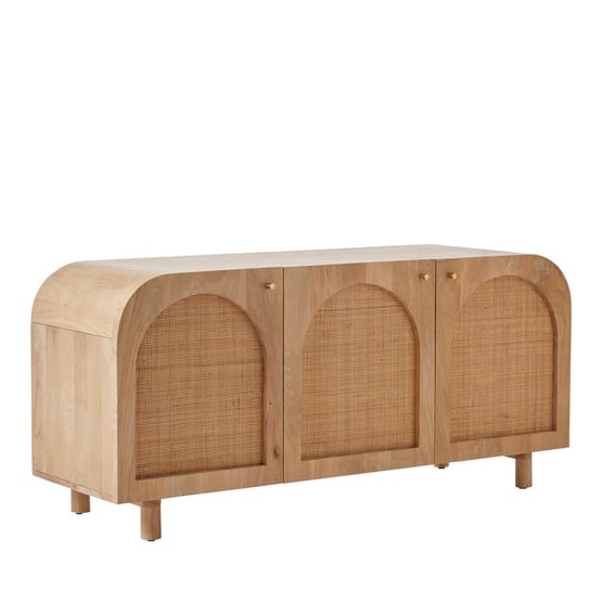 Bodhi Natural 3 Door Sideboard