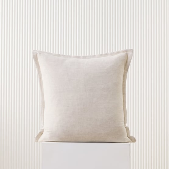 Jamie Linen Natural Cotton Cushion