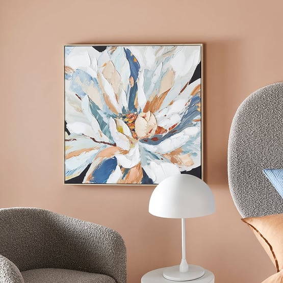 Kakadu Indigo Flower Canvas