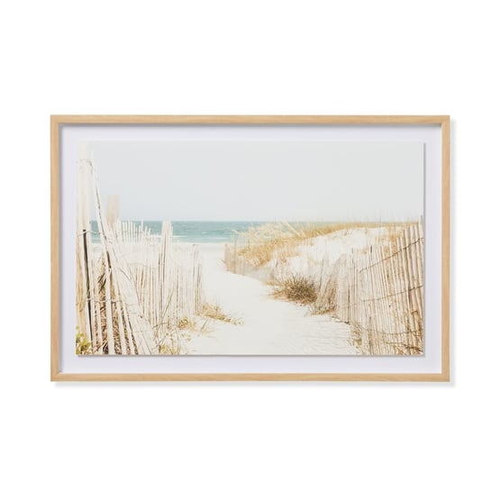 Flinders Framed Beach Walk Wall Art