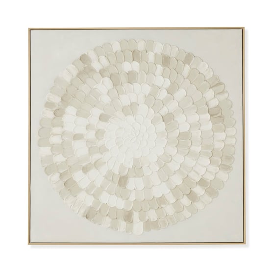 Moma Circle Collage Canvas