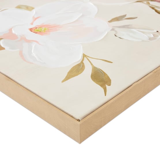Botanist Magnolia Portrait Canvas