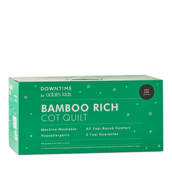 Kids Bamboo Rich Cot Quilt 