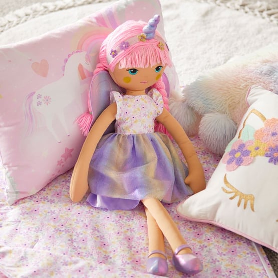 Skye The Unicorn Rainbow Snuggle Friend
