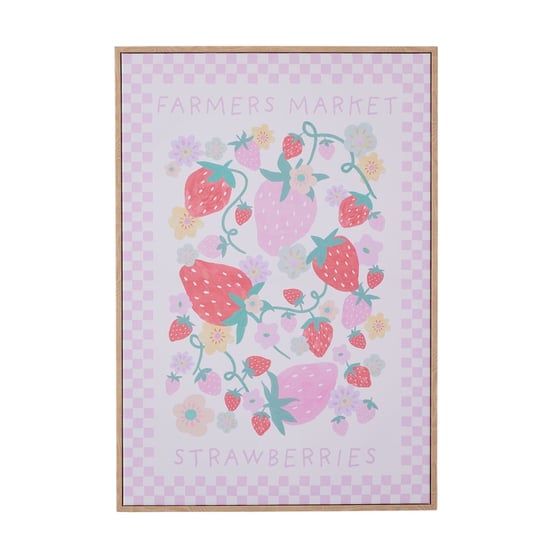 Summer Strawberry Wall Art